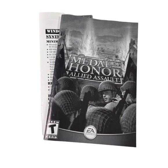 Lot of 3 Medal of Honor Allied Assault u PC Game Software Complete in Boxes - Picture 6 of 13